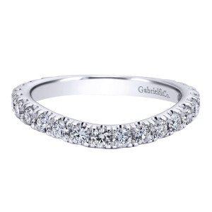 Gabriel 18 Karat Contemporary Wedding Band WB11980R6W83JJ