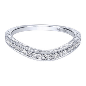 Gabriel 14 Karat Victorian Wedding Band WB911589R0W44JJ