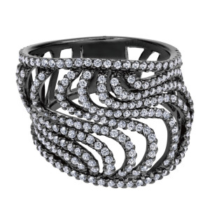 Gabriel Fashion 14 Karat Twilight Ladies' Ring LR6229W44JJ