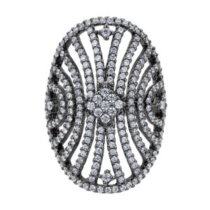 Gabriel Fashion 14 Karat Downtown Ladies' Ring LR6230W44JJ
