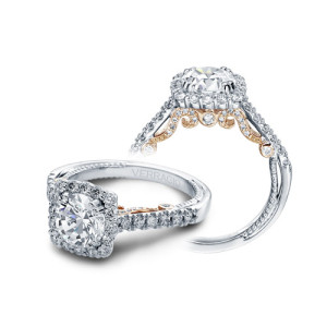 Verragio Insignia-7078CU-TT 14 Karat Engagement Ring
