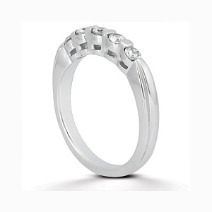 Taryn Collection Platinum Wedding Ring TQD B-365