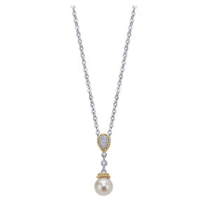 Gabriel Fashion 14 Karat Two-Tone Grace Necklace NK1355M45PL