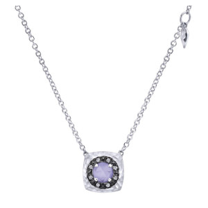 Gabriel Fashion Silver Byblos Necklace NK4827SVJMC