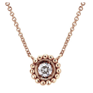 Gabriel Fashion 14 Karat Bombay Necklace NK4765K45JJ
