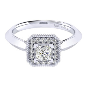Gabriel 14 Karat Perfect Match Engagement Ring ER001A2ALW44JJ