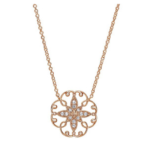 Gabriel Fashion 14 Karat Lace Necklace NK3864K45JJ