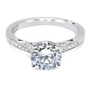 Tacori Dantela 18 Karat Engagement Ring 2638RDP85