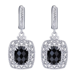 Gabriel Fashion Silver Mediterranean Drop Earrings EG11201SVJXO