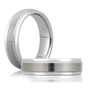 A Jaffe Classic 14 Karat Wedding Ring BR4620