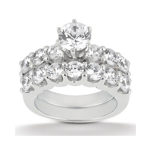 Taryn Collection Platinum Diamond Engagement Ring TQD A-721