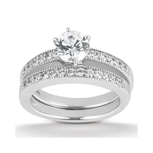 Taryn Collection 18 Karat Diamond Engagement Ring TQD A-7611