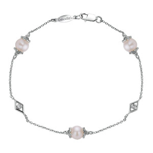 Gabriel Fashion Silver Trends Chain Bracelet TB3147SVJMC