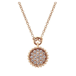 Gabriel Fashion 14 Karat Bombay Necklace NK4369K45JJ