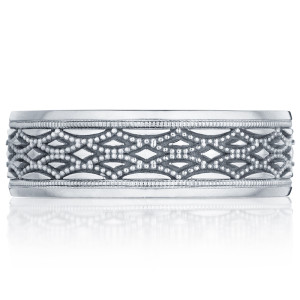 Tacori 116-7 18 Karat Sculpted Crescent Wedding Ring