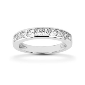 Diamond Channel Set Band 14 Karat Taryn Collection TQD B-9425