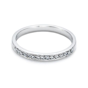 Tacori 18 Karat Simply Tacori Wedding Band 2521