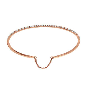 Gabriel Fashion 14 Karat Demure Bangle Bracelet BG3222K45JJ