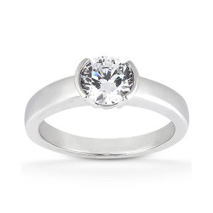 Taryn Collection Platinum Diamond Engagement Ring TQD 1427