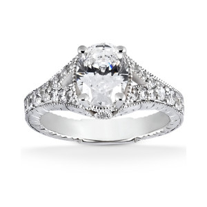 Taryn Collection 14 Karat Diamond Engagement Ring TQD 9876