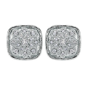 Gabriel Fashion Silver Mediterranean Stud Earrings EG11817SVJWS