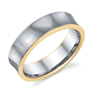 273884 Christian Bauer Gold & Palladium Wedding Ring / Band