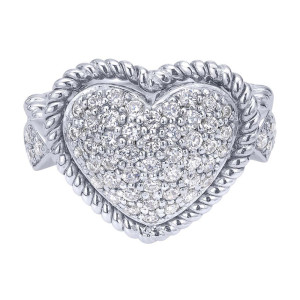 Gabriel Fashion 14 Karat Hampton Diamond Ladies' Ring LR4813W44JJ
