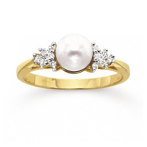 Gabriel Fashion 14 Karat Grace Ladies' Ring LR3607Y45PL
