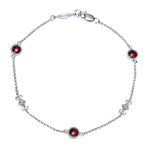 Gabriel Fashion Silver Trends Chain Bracelet TB3146SVJMC
