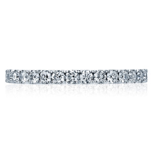 Tacori 33-2ET 18 Karat Clean Crescent Diamond Wedding Band