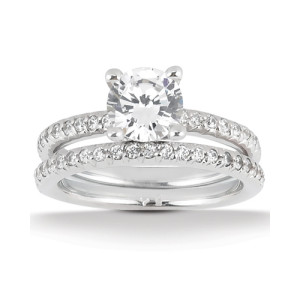 Taryn Collection 18 Karat Diamond Engagement Ring TQD A-8801