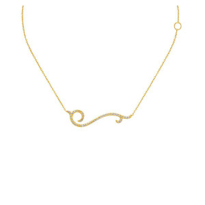 Gabriel Fashion 14 Karat Indulgence Necklace NK4399Y45JJ