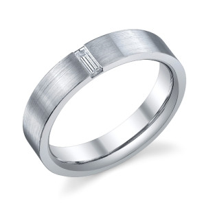 241097 Christian Bauer 18 Karat Diamond Wedding Ring / Band