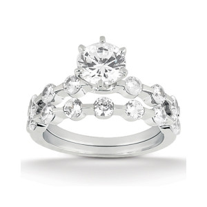 Taryn Collection Platinum Diamond Engagement Ring TQD A-0751