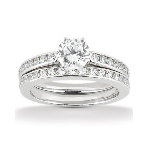 Taryn Collection 18 Karat Diamond Engagement Ring TQD A-1371