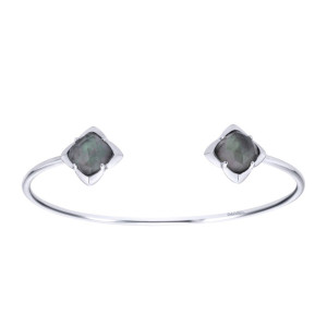 Gabriel Fashion Silver Byblos Cuff Bracelet BG3694SVJXB