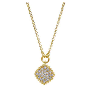 Gabriel Fashion 14 Karat Bombay Necklace NK4365Y45JJ