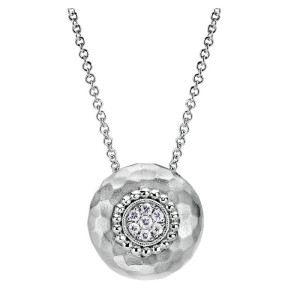 Gabriel Fashion Silver Byblos Necklace NK3933SVJWS