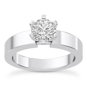 Taryn Collection Platinum Diamond Engagement Ring TQD 213