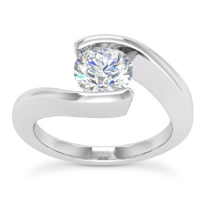Taryn Collection 18 Karat Diamond Engagement Ring TQD 6087