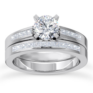 Taryn Collection Platinum Diamond Engagement Ring TQD A-0871