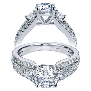 Taryn 14 Karat Contemporary Engagement Ring TE5991W44JJ