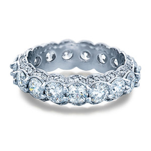 Verragio Platinum Eterna Wedding Band Eterna-4013 L