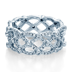 Verragio Eterna-4022 Platinum Wedding Ring / Band