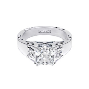 Tacori Platinum Neotare Engagement Ring 28057