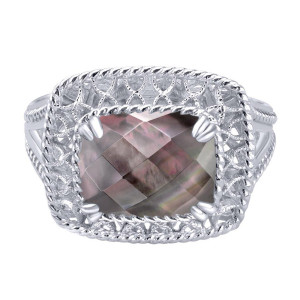 Gabriel Fashion Silver Mediterranean Ladies' Ring LR6141SVJXB