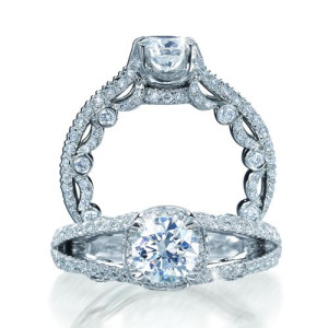 Verragio 18 Karat Paradiso Engagement Ring Paradiso-3012 R