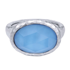 Gabriel Fashion Silver Organic Ladies' Ring LR50501SVJXT