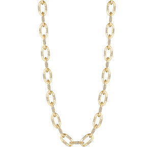 FN665SY18 Tacori Crescent Eclipse Diamond Small Link Necklace