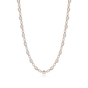 FN825EC55X4BT16PK Tacori 18k Allure Sky Blue Topaz Link Necklace